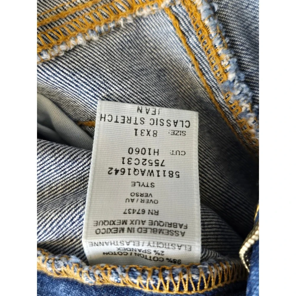 Polo Jeans‎ Company Ralph Lauren Classic Stretch Jeans Women 8x31 Blue Denim